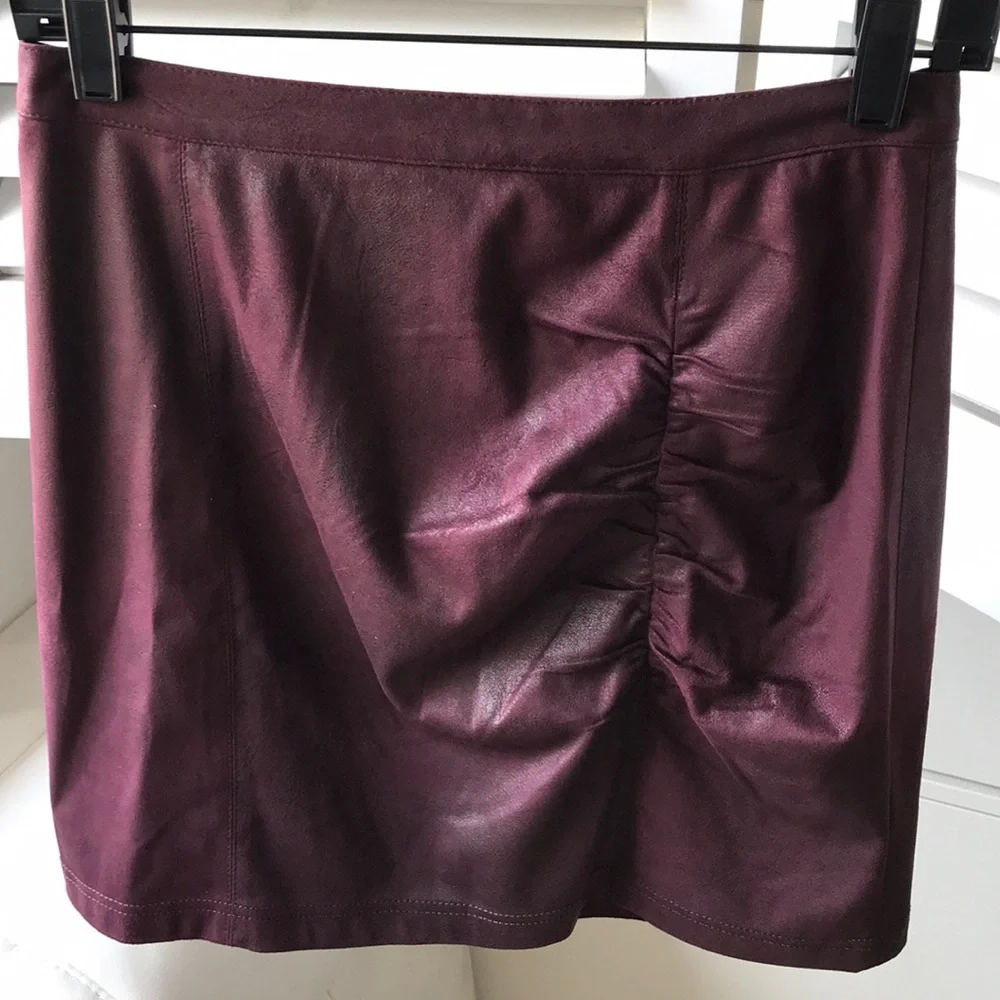 suede skirt Free people, size S